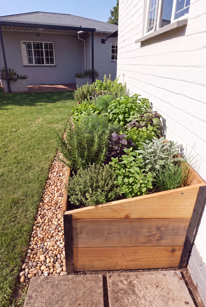 Raised Beds long raised garden bed after